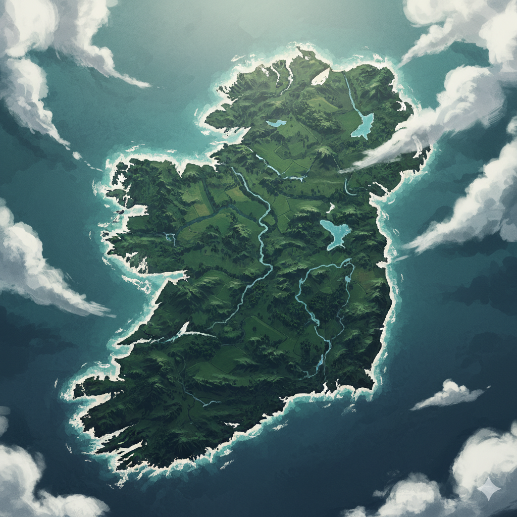 Map of Ireland